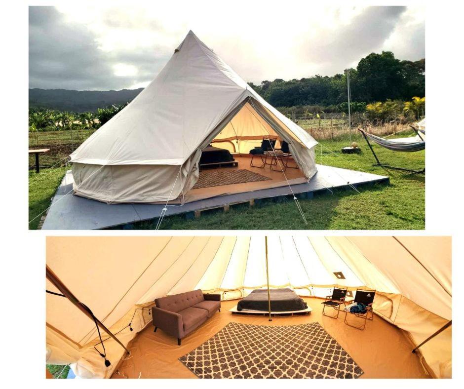 Maleka Farm: Tent Glamping North Shore Oahu Лаи Экстерьер фото